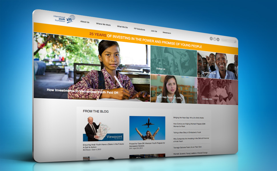 Explore IYF’s New Website Hero Image