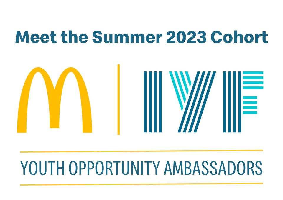 banner image showing McDonalds and IYF Logos