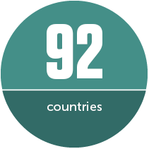 YouthActionNet fellows are young leaders from 92 countries.