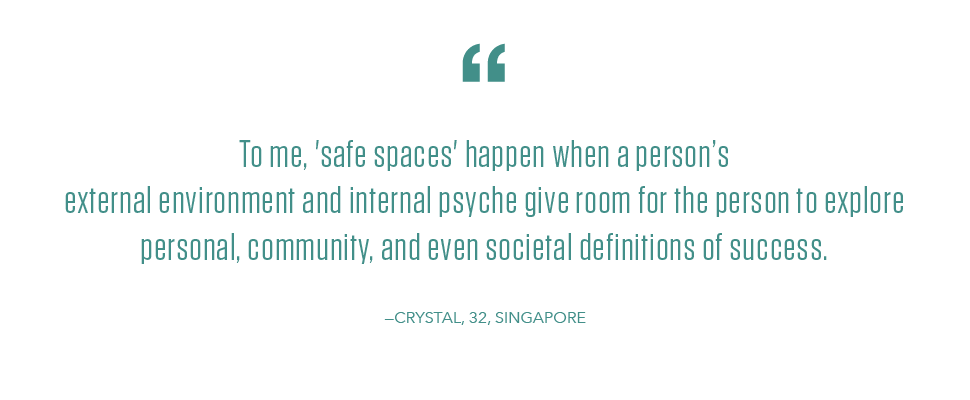 Youth Day quote from YouthActionNet Laureate Global Fellow Crystal Goh in Singapore