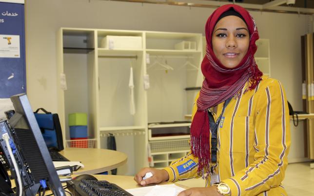 A Young Jordanian Perseveres, Overcoming Barriers to Land Her Dream Job Hero Image