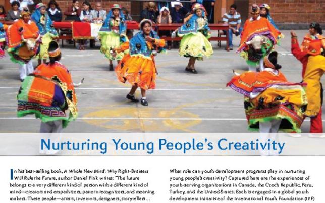 FieldNotes: Nurturing Young People's Creativity Cover