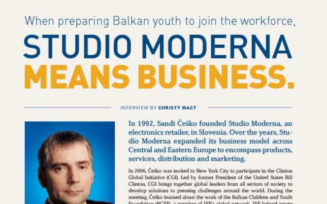 YOUth No. 1, In Good Company: Getting to Work—A Conversation with Studio Moderna's Sandi Češko Cover