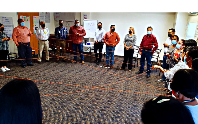 Teachers in a PTS practice