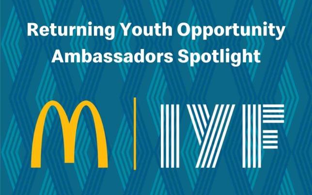 banner image showing McDonalds and IYF Logos