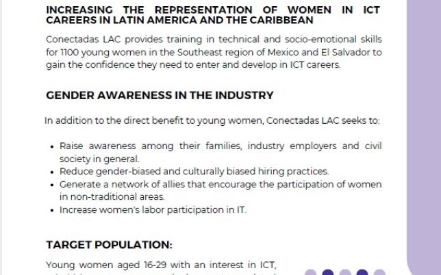 Conectadas Fact Sheet 2024