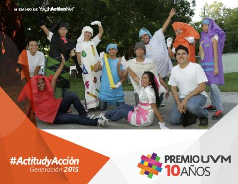 Premio UVM 2015 cover