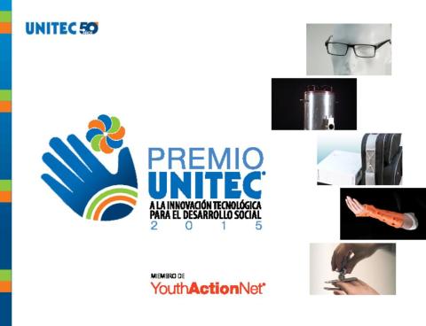 Premio UNITEC 2015 cover