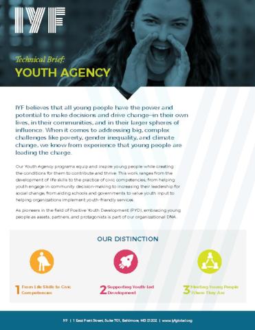 Technical Brief: Youth Agency cover