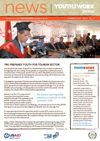 Youth for the Future Newsletter (Summer 2012) cover