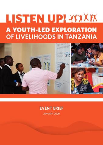 Listen Up! A Youth-Led Exploration of Livelihoods in Tanzania cover