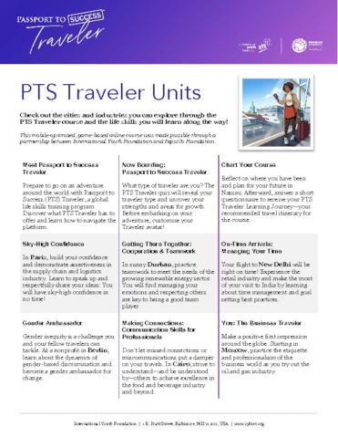 Passport to Success Traveler Units cover