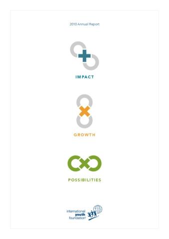 2010 IYF Annual Report cover