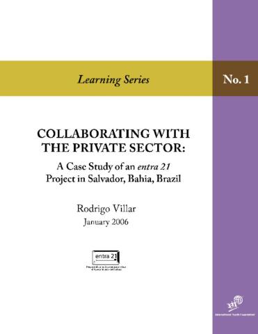 Learning Series #1: Collaborating with the Private Sector—A Case Study of an entra21 Project in Salvador, Bahia, Brazil Cover