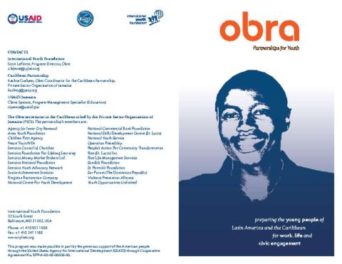 Obra Brochure Cover