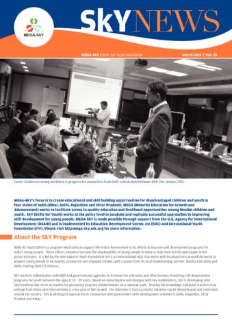 SkY Newsletter (March 2011) Cover