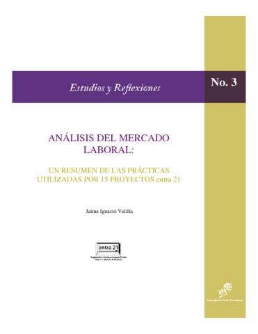 Studies & Reflections #3: Labor Market Analysis—A Summary of Practices of 15 entra21 Projects Cover