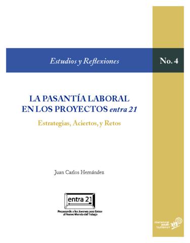 Studies & Reflections #4: Internships in entra21 Projects—Strategies, Successes & Challenges Cover