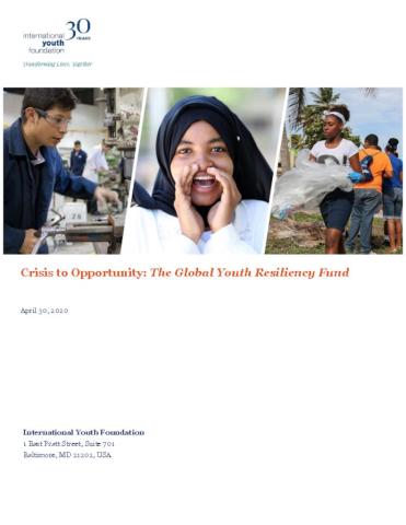 Crisis to Opportunity: The Global Youth Resiliency Fund cover