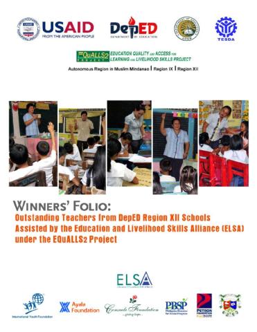 Winners' Folio: Outstanding Teachers Cover