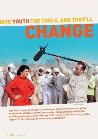 YOUth No. 1: Guest Commentary: Give Youth the Tools & They'll Change the World Cover