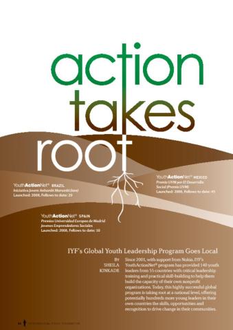 YOUth No. 3, Citizen Youth: Action Takes Root, IYF's Global Youth Leadership Program Goes Local Cover