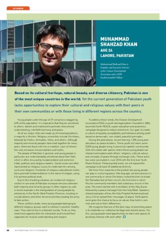 YOUth No. 4, My Opinion: Muhammad Shahzad Khan Cover