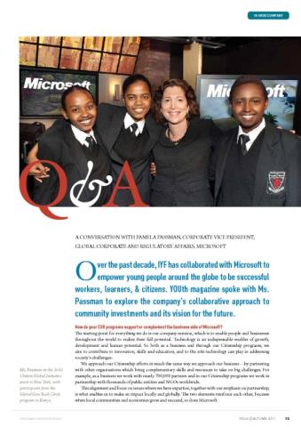 YOUth No. 5, In Good Company: Q&A with Pamela Passman Cover