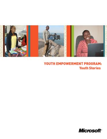 Youth Empowerment Program: Youth Stories Cover