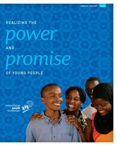 2006 IYF Annual Report cover