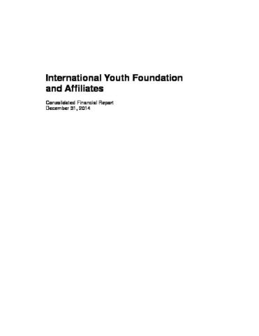 2014 IYF Audited Financial Statement cover