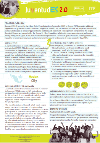 One Pager JuventudES 2.0 - IYF