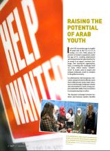 YOUth No. 2, Guest Commentary: Raising the Potential of Arab Youth Cover