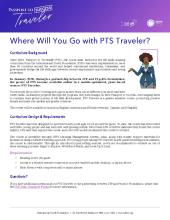 Passport to Success Traveler Fact Sheet cover